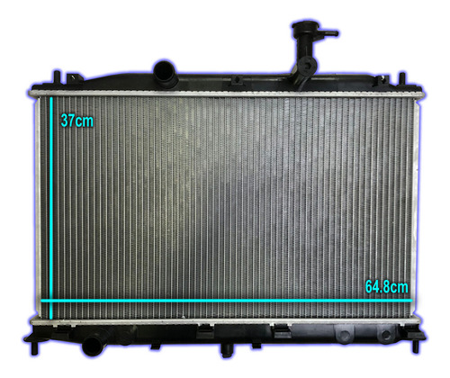 Radiador De Agua Jac S3 1.3 Nafta Manual