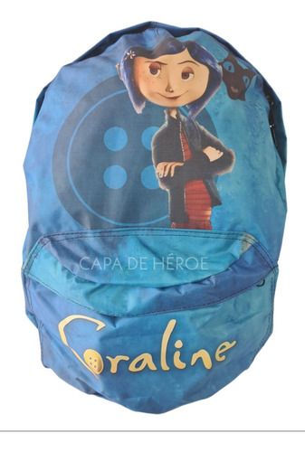 Mochila Coraline Be Careful What You Wish For Impermeable 