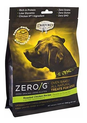 Galletas Perro Darford - Pollo Asado, 12 Oz.