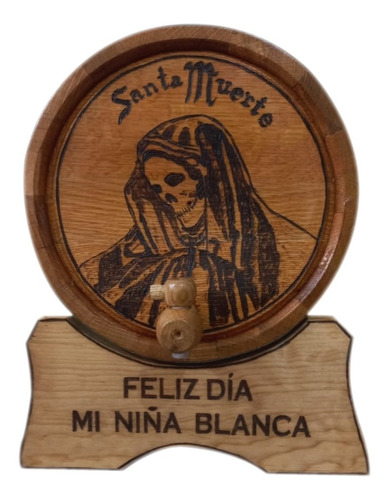 Barril De Madera Personalizado Añejar Bebidas 5 Lts.  Vacio