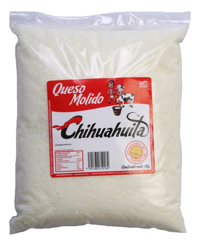 Queso Molido Chihuahua 1 Kg Imitacion Queso Molido 