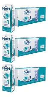 Nan Optipro 1 Liquida Lista Para Tomar Pack 72u X 190ml Sabor Neutro