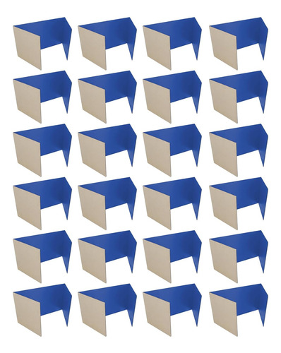 Biombo De E Azul De 18 X 48, Biombo De Privacida...