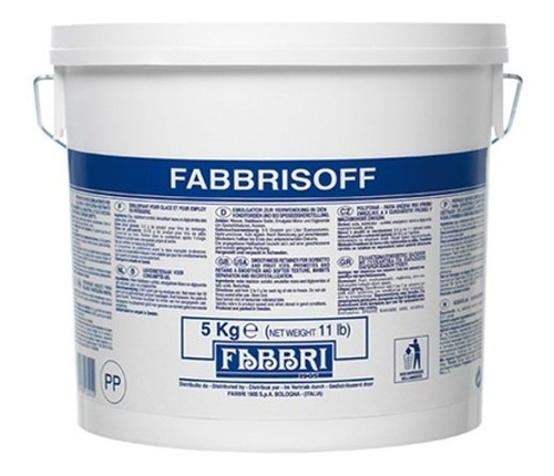 Emulsionante Para Helado Fabbrisoff 5kg