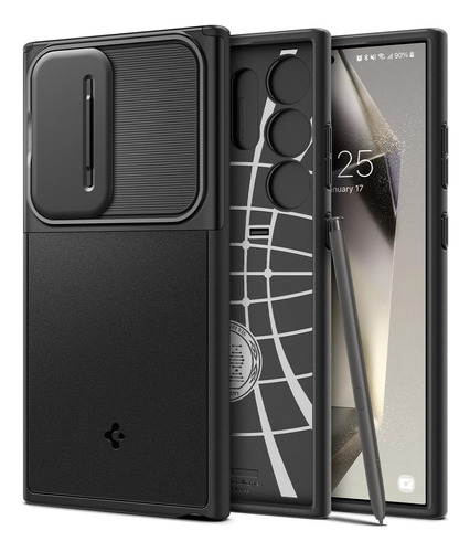 Case Spigen Optik Armor Cubierta De Camara Samsung S24 Ultra