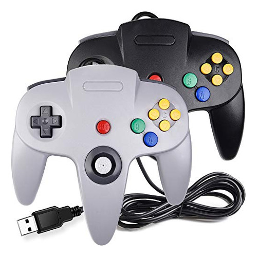 Controlador N64 Usb, 2 Unidades, Para