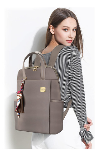 Mochila Para Portátil Kamlui Para Mujer De 15.6 Pulgadas Res