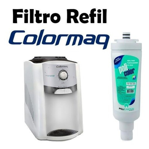 Imagem 2 de 4 de Kit X2 Refil Filtro Policarbon Policolor Purificador Colorma