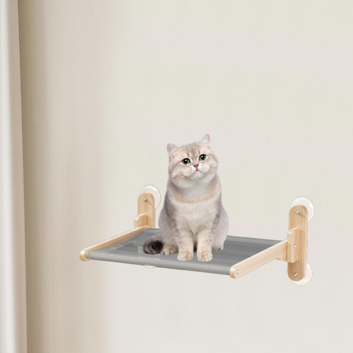 Vg Hammock De Gato Para Janela De Janela De Gato Com Cinza L