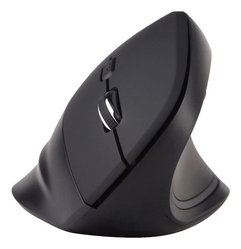 Mouse Vertical Ergonómico Inalámbrico 2.4 Ghz Alcance 10 Mts Negro