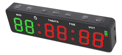 ~ Reloj Temporizador Portátil Para Gimnasio, Recargable,