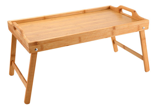 Mesa De Cama Plegable, Bandeja De Madera Portátil,