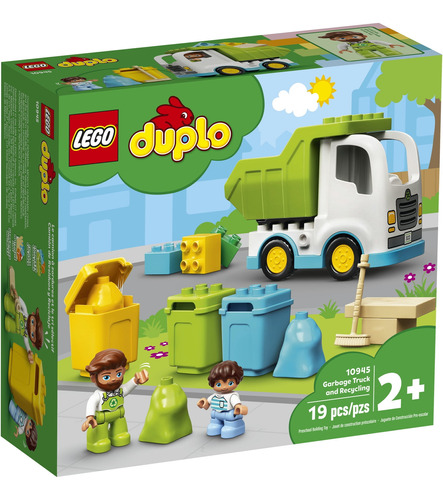 Lego Duplo Town Camión De Basura Y Reciclaje 10945 Juguete D
