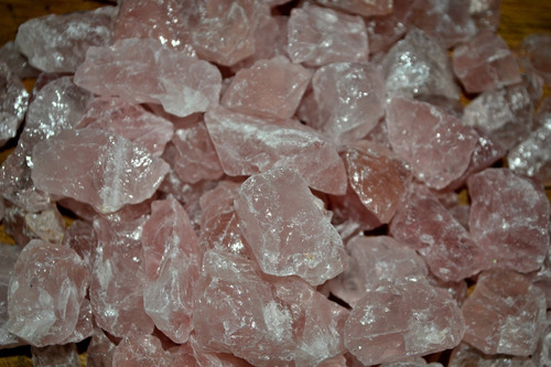 Lote 1 Kg Cuarzo Rosa Bruto Il Giardino Joyas Minerales