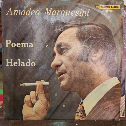 Vinilo Amadeo Marquesini Poema Helado 2510 T1