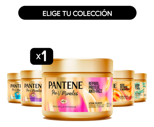 Mascarilla Intensiva Pantene 300ml - Colección Completa