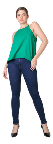 Jeans Mujer Basico Skinny Azul Furor Pink 62106823