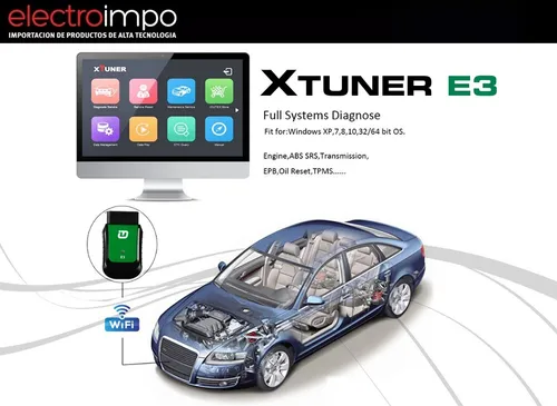 Scanner Xtuner E3 Wifi Diagnostico Obd2 Easydiag