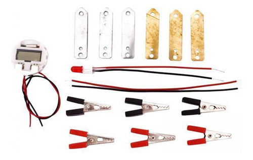 4 Kit De Experimentos Científicos Con Batería De Frutas,