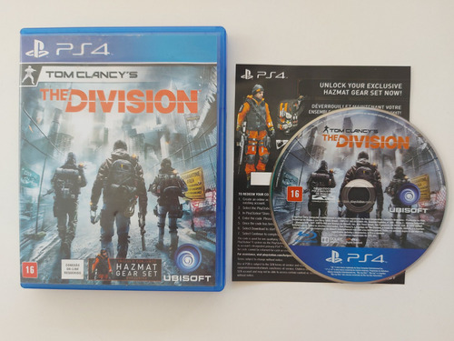 The Division Ps4 Original Midia Fisica Português + Nf