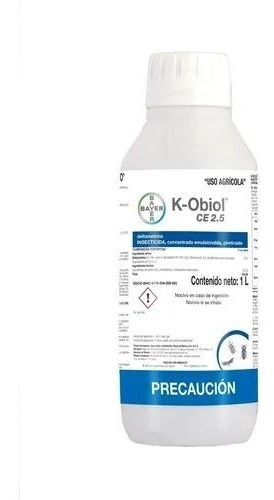 K-obiol Ce 25 Bayer Uso Agricola Granos Gorgojo Palomilla