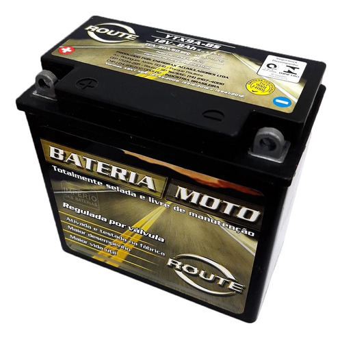 Bateria Route Ytx9a-bs 9ah V-blade 250 Chopper Road Katana