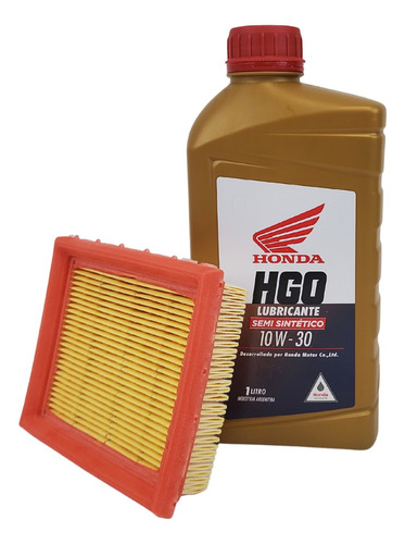 Kit Filtro Aire Original Y Aceite Hgo Semisint Nxr Bross 125