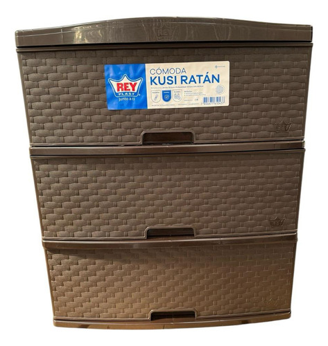 Cajonera De 3 Niveles Plastica Multiuso Gavetero Comoda