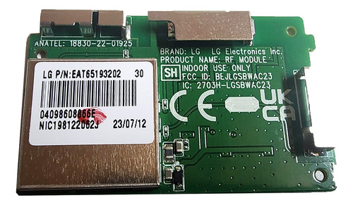 Modulo Wifi 50ur7800psb Eat65193202