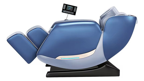 Sillón De Masaje Eléctrico Gravedad Cero Con Pantalla Azul
