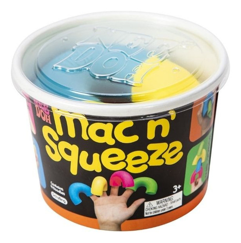 Nee Doh Mac N Squeeze Fideos Suaves 04 Piezas