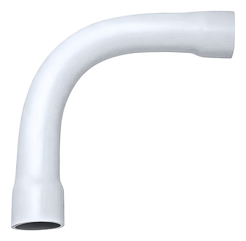 Curva Com Bolsa Condulete 90º Lisa 3/4 Pvc Branco 12