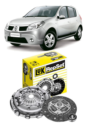 Kit Embreagem Sandero/logan/clio 1.0 2007 A 2016 Luk