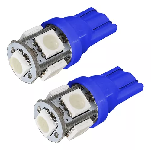 Lampara Posicion Led Cob T10 Canbus 10 Smd Con Lupa