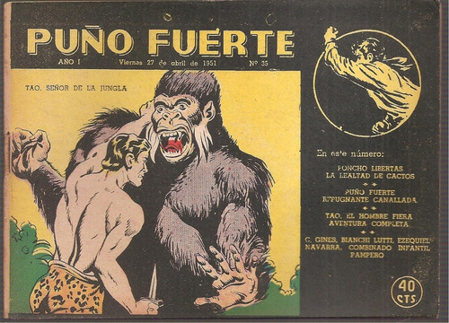 Revista Puño Fuerte Nº 35 Abril 1951