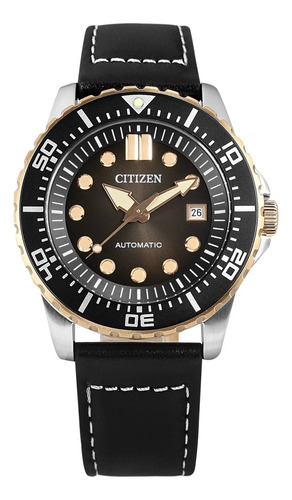 Reloj Hombre Citizen Nj0176-10e Automático Agente Oficial M