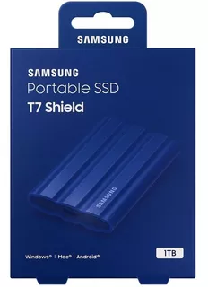 Samsung SSD portátil T7 Shield MU-PE1T0S 1000 GB azul