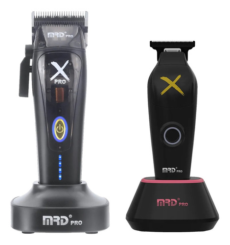 Combo Barberia Clipper + Trimmer Mrdpro Vector Hc-999c