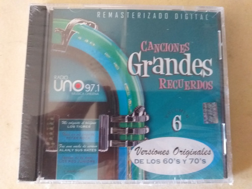 Cd Radio Uno/  Canciones Grandes Recuerdos