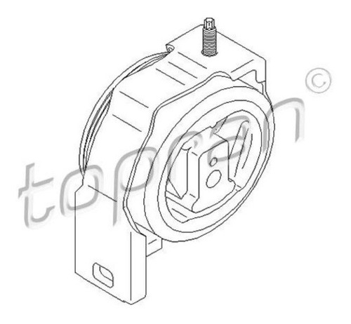 Coxim Do Motor E Câmbio Tras. Mercedes A160 1997-2005 W168