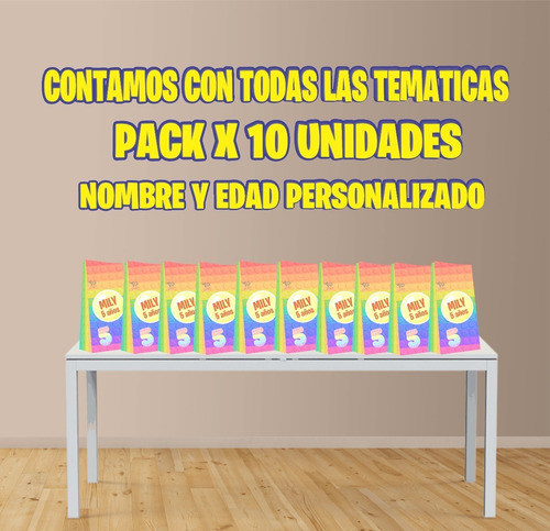 Imagen 3 de 6 de Pop Its Bolsas Para Sorpresitas Pack X10