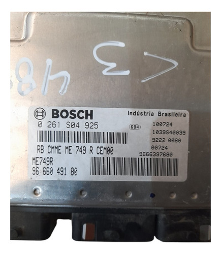 Ecu Modulo De Inyeccion Citroen C3 Aircross 1.6 Nafta (Usado)