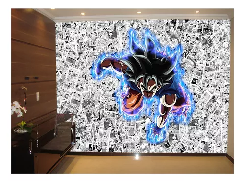 Placa Decorativa Goku Super Saiyajin Wallpaper Dragon Ball Anime 20X30 -  Artesanal - Placa Decorativa - Magazine Luiza