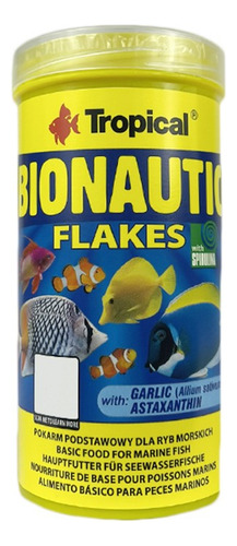 Tropical Bionautic Flakes 50g Ração Para Peixes Marinhos