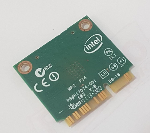 Intel tarjeta wiFi inalámbrica bn de 7260 hmw para dell vostro 5470 5480