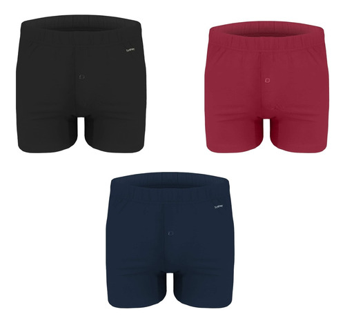 Pack De 3 Boxer Pima Para Hombre De Algodón Pima Flex