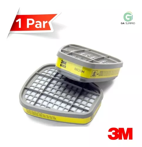 Respirador 3m 6200 Cartucho 6003