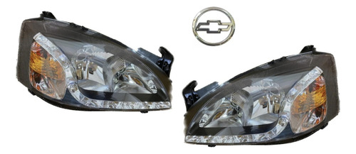 Farolas Lujo Corsa Evolution 2003 A 2008 En Led Juego