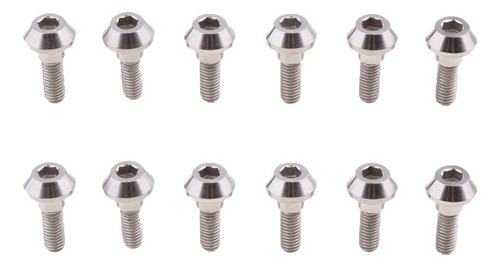 12 Unids M6 X 20mm Tornillos De Rotor De De De Ti Para R1