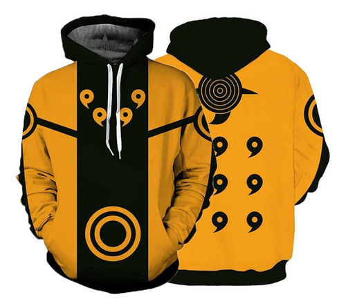 Sueter Hoodie Naruto Modo Sabio De Los Seis Caminos